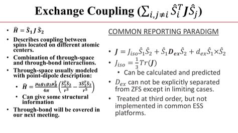 Spin Hamiltonian Introduction James Mcneely