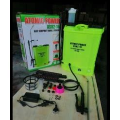 Jual Sprayer Elektrik L Semprotan Hama Atomic In Batteray Dan