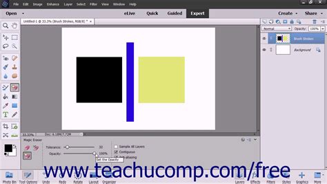 Photoshop Elements 2018 Tutorial The Magic Eraser Tool Adobe Training