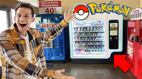 V Kon Mraziv Disko Pokemon Vending Machine Hrad Infra Erven Ar Na