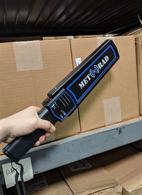 April 22nd 2019 A Unique Handheld Metal And Radiation Detector