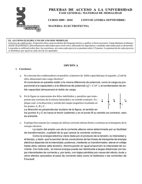 PRUEBAS DE ACCESO A LA UNIVERSIDAD