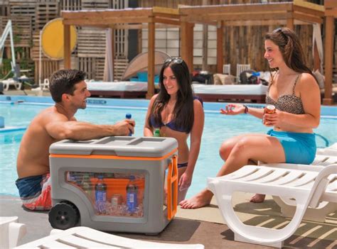 The Naked Cooler Is A Cooler That Has Windows To See What S Inside Odditymall