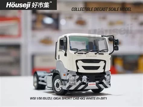 Wsi 1 50 Isuzu Giga Short Cab 4x2 White 白色款 好市集模型 Houseji