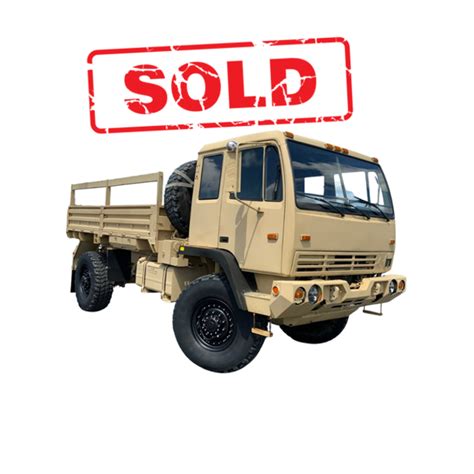 2001 Stewart And Stevenson M1078a1 Lmtv 2 12 Ton Military Cargo