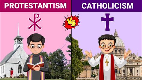 Protestantism Vs Catholicism Religion Comparison 2024 Versus Kingdom Youtube