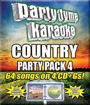 Party Tyme Karaoke Cdg Syb Country Party Pack