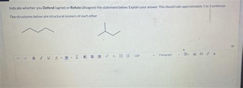 Solved Indicate Whether You Defend Agree Or Refute Chegg