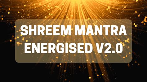 Shreem Mantra Energised V2.0 (Advanced) – Spirituality Zone