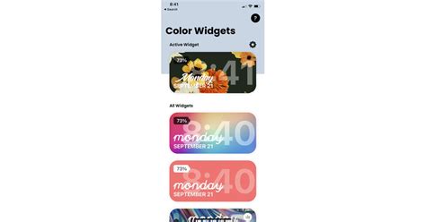 How To Create Your Own Widgets With Colour Widgets App How To