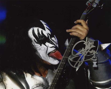 Gene Simmons Kiss 8x10 Photo Signed Autograph Coa 1795802423