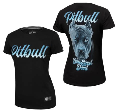 Pit Bull West Coast Damen T Shirt Blue Eyed Devil 23 Pit Bull T