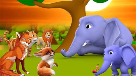 Baccho Ki Kahaniya Elephant Cartoon Video Hathi