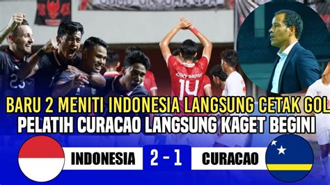 Baru Menit Indonesia Langsung Cetak Gol Lihatlah Betapa Kagetnya