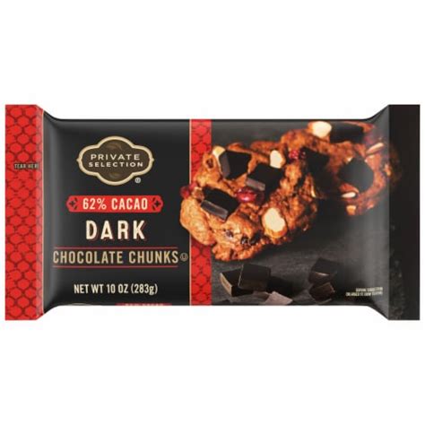 Private Selection® 62 Cacao Dark Chocolate Chunks 10 Oz Kroger