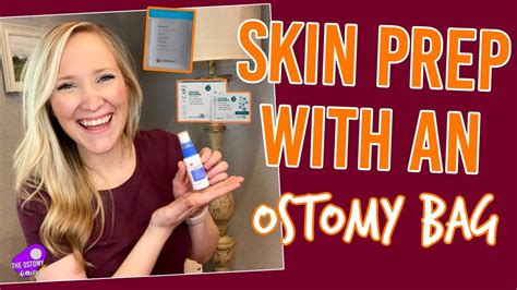 Skin Prep With An Ostomy Bag Youtube