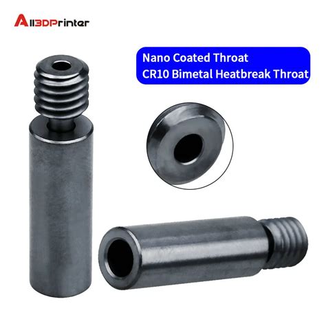 Cr Nano Coated Bimetal Heatbreak Throat Titanium Alloy Copper Plated