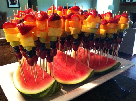 Pin by David Adams on Wedding Ideas | Amazing food decoration, Amazing food, Rainbow fruit skewers