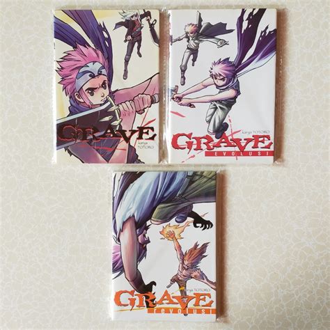 Set Komik Preloved Gempak Starz Grave Grave Evolusi Grave Revolusi