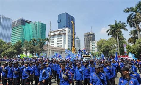 Aksi Unjuk Rasa September Kspsi Menolak Undang Undang Cipta