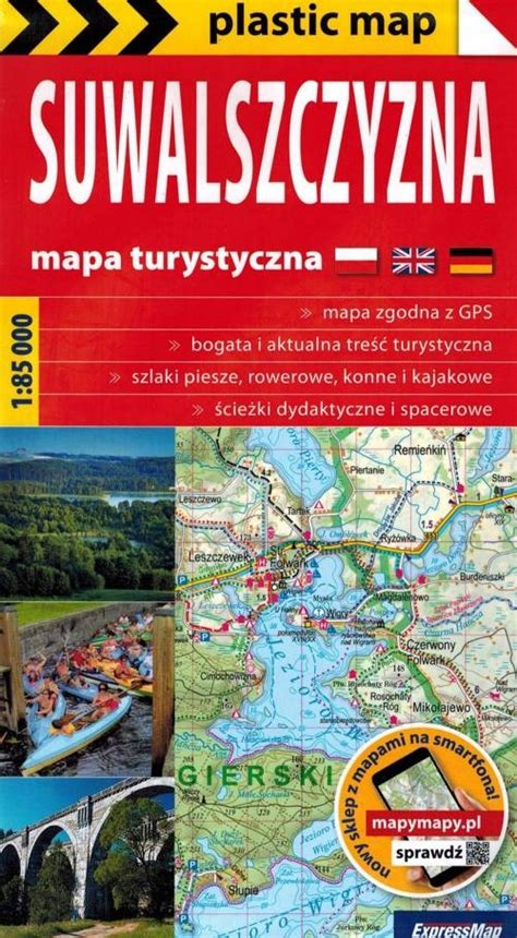 Suwalszczyzna Mapa Foliowana Turystyczna Expressmap Allegropl Raty