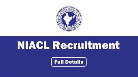 Niacl Apprentice Recruitment Apply Online Posts