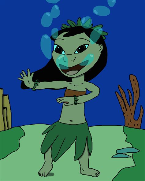 Lilos Underwater Hula Dance By Sb1991 On Deviantart
