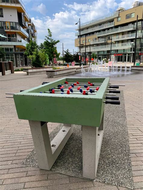 Foosball Table Sanderson Concrete