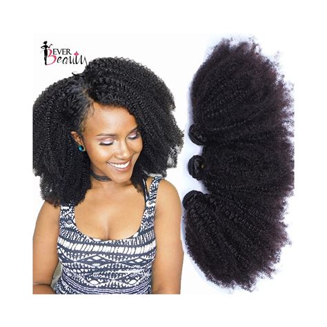 Mongolian Afro Kinky Curly Weave Human Hair Extensions 4b 4c Virgin Hair 1 Or 3 Bundles Natural