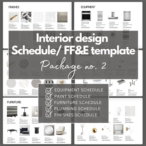 Interior Design Schedule Template Ffande Canva Template Edit In Canva