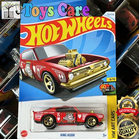 Jual Hot Wheels King Kuda Merah 2024 Art Cars Original Mattel Kota Tasikmalaya Toys Care