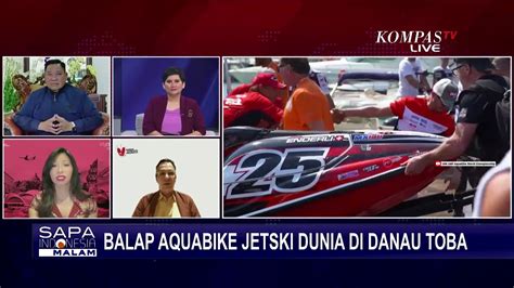 Persiapan Jelang Lomba Aquabike Jetski Dunia Di Danau Toba Yang Diikuti