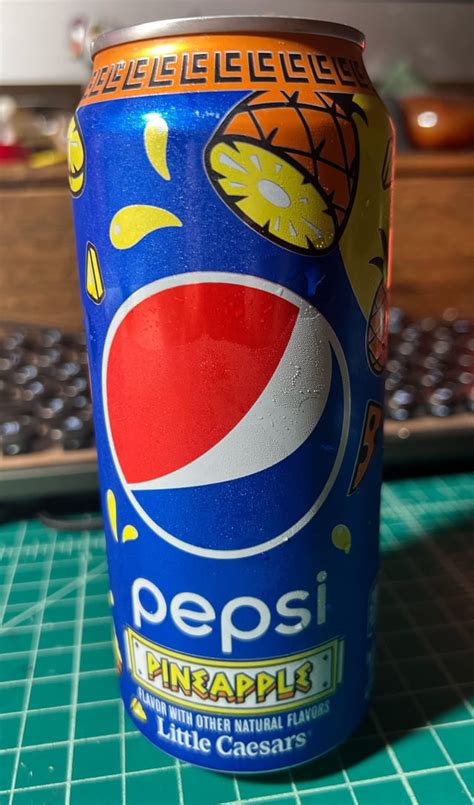 Pineapple Pepsi R Soda