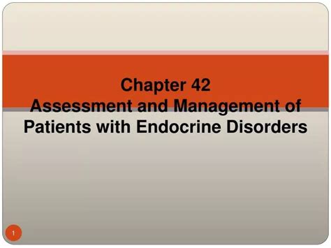 PPT Chapter 42 Assessment And Management Of Patients With Endocrine