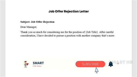 How To Reject Company Offer Letter Onvacationswall