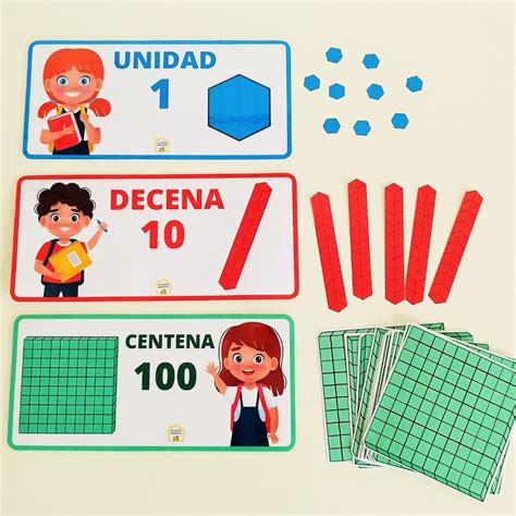 Unidades Decenas Y Centenas La Casita Educativa Nbkomputer