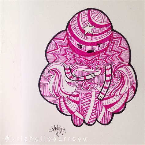 Lumpy Space Princess Lsp Adventure Time Drawing Patterns