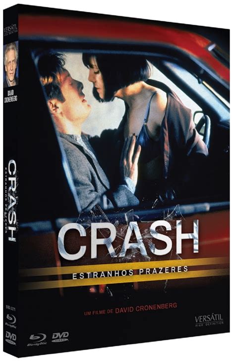 Blu ray Crash Estranhos Prazeres exclusivo loja virtual Versátil