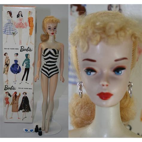 My Favourite Doll Ponytail Blonde Barbie With Box