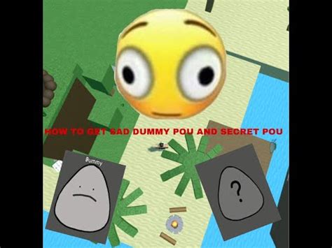 HOW TO GET SAD DUMMY POU AND SECRET POU FIND THE POUS ROBLOX YouTube