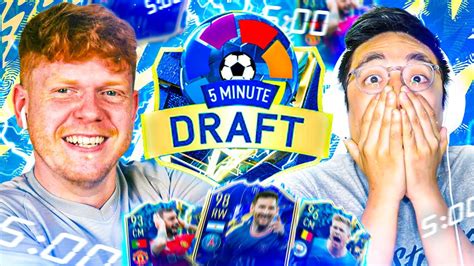 The Craziest Upgrades Yet Minute Fut Draft Vs Itsitsjames Fifa