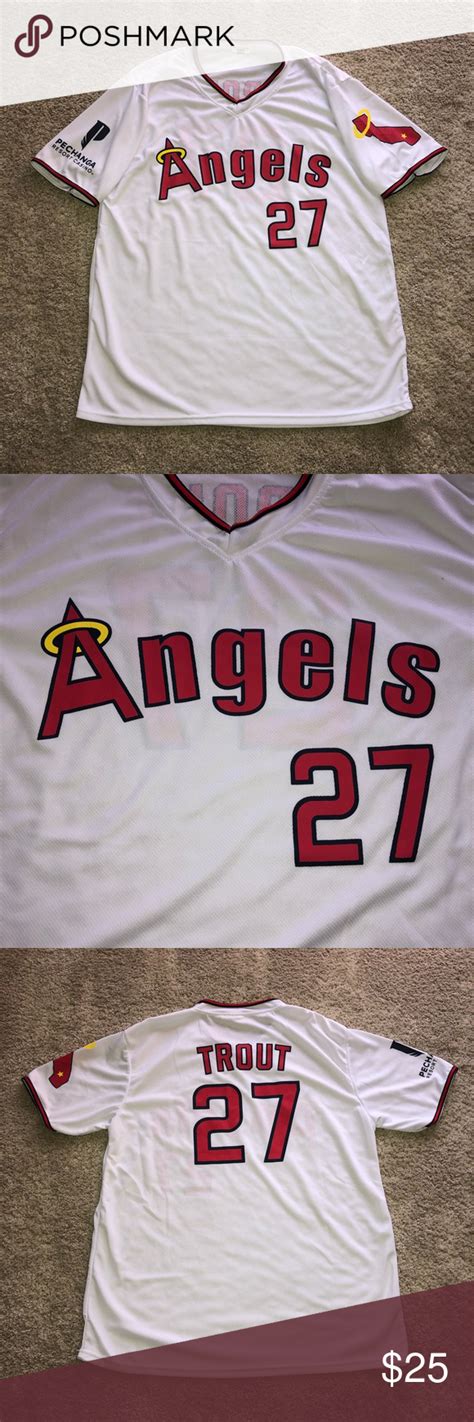 Mike Trout Retro Anaheim Angels MLB SGA Jersey | Anaheim angels, Mlb ...