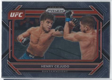 Henry Cejudo 2023 Panini Prizm UFC Base Prizm 52 EBay