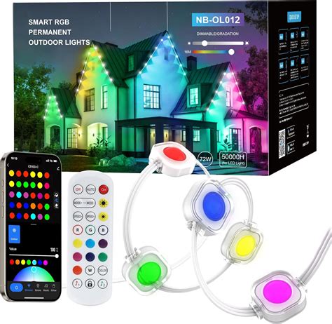 Permanent Outdoor Lights Ft Smart Rgb Ic Outdoor Lights Ip