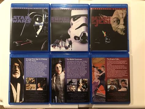 Star Wars Despecialized Edition Custom Blu Ray Cover Off