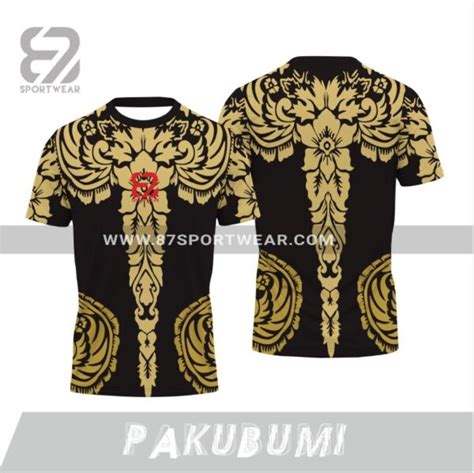 Jersey Motif Batik Paku Bumi Full Printing 87 Sport Wear