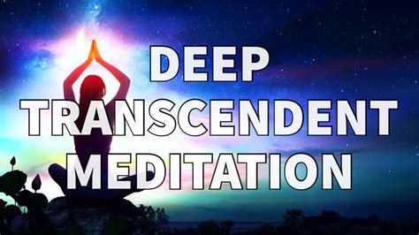 Guided Meditation For Transcendence With Binaural Beats Youtube