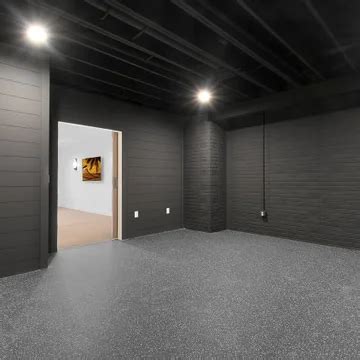 75 Multiuse Home Gym with Black Walls Ideas You'll Love - October, 2023 ...