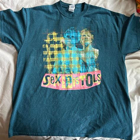 Gildan Sex Pistols T Shirt Very Soft Size Depop