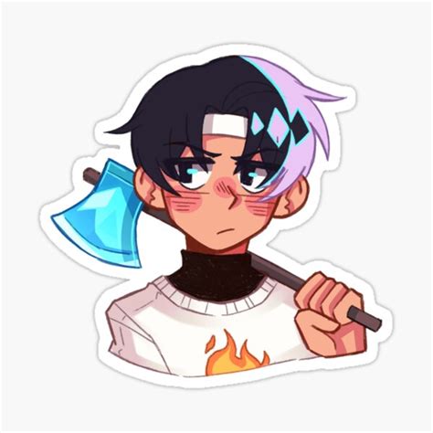 "Sapnap" Sticker for Sale by Brookiiegold | Redbubble